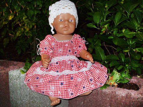Freebook N.I.K.E. Kleid Bluse für Puppen