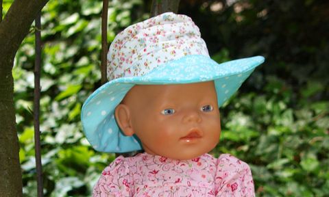 Freebook ELIN Hut  für Puppen