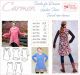 Carmen Pattern Tunic Dress Shirt for Ladies