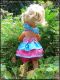 Freebook EMILY Kleid Rock Latzkleid für Puppen