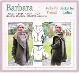 Barbara E-Pattern Jacket or Reversible Jacket Woman Ladies