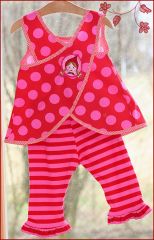 CHRISTINA Pattern Dress Tunic Woman Girl Baby Doll