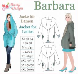 Barbara Pattern Jacket or Reversible Jacket Woman Ladies