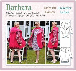 Barbara Pattern Jacket or Reversible Jacket Woman Ladies