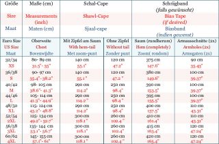 INGE Schnittmuster und Nähanleitung für Schal-Cape