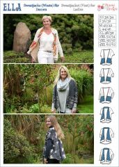 Ella Pattern Jacket or Vest for Woman Ladies
